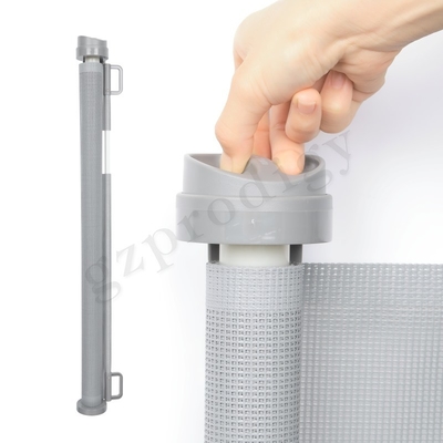 130x87.5x8.5cm بوابات سلامة الطفل صديقة للبيئة ABS + شبكة PVC