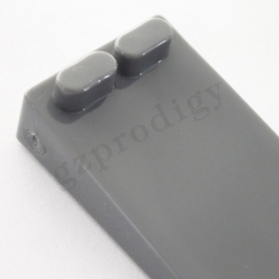 إسفين الباب البلاستيكي OEM Nonslip PVC 88x40x19mm لون رمادي غامق