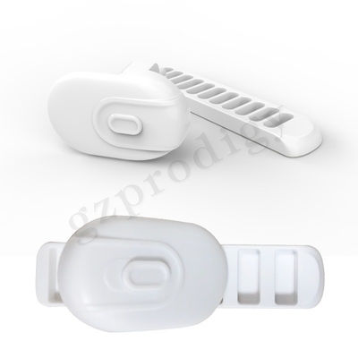 OEM قفل أمان للأطفال قوي ABS مادة بيضاء اللون 156x53x68.5mm